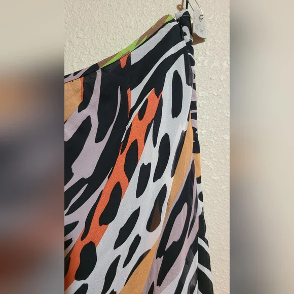 Trina Turk Multicolor Animal Print Dress - Picture 5 of 8